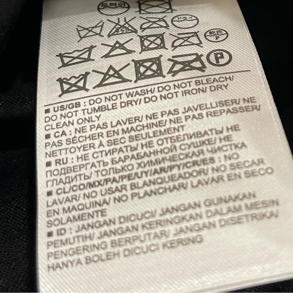 Banana Republic Color Block Zipper Dress Black/White. Size 14 - Picture 7 of 9